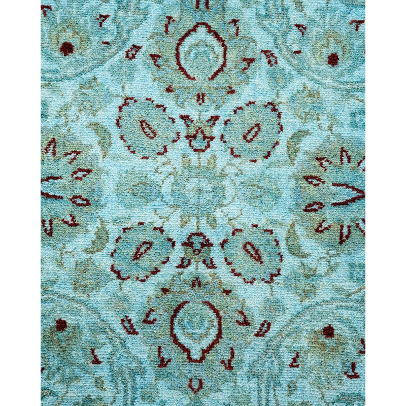 Fine Vibrance One-of-a-Kind 3'2" X 5'4" Hand Knotted Area Rug