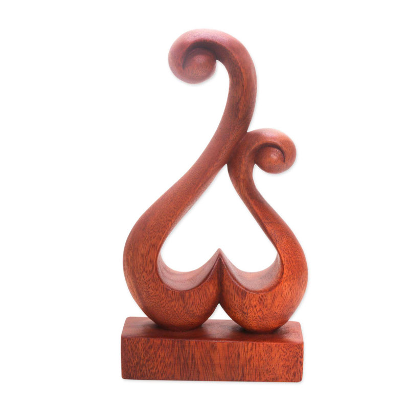 Lover Wood Sculpture S Bloom