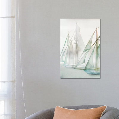 Glide II by Edward Selkirk - Wrapped Canvas Painting