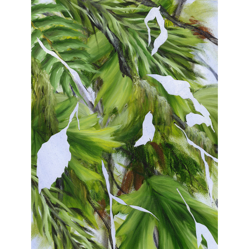 Hoh Oxbow Panel 2 par John Smither, H 32 po x l 24 po, Toile tendue