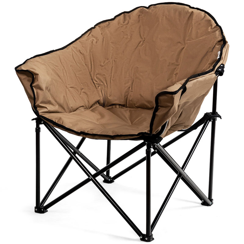 Iyauna Folding Camping Chair, Brown