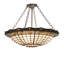 Fleur-de-Lite 4 - Light Semi Flush Mount