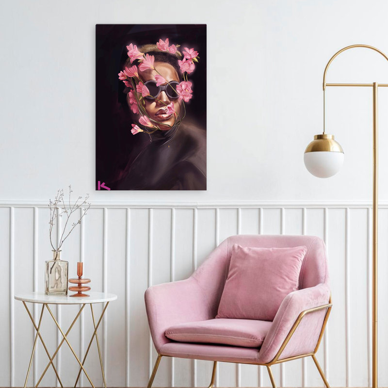 Art floral - Figuratif, H 24 po x l 16 po