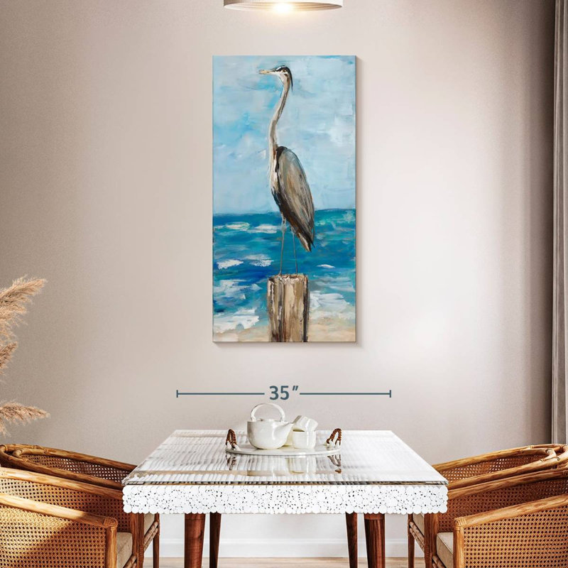 Among The Water I, 48" H x 24" W
