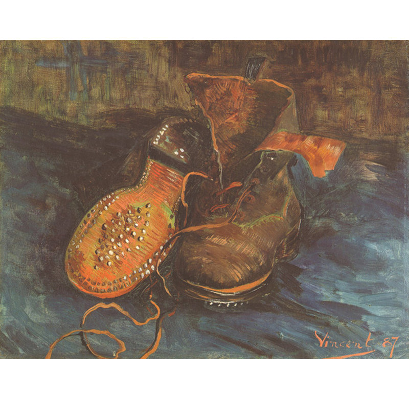 Une paire de bottes, 1887, H 36 po x l 46 po