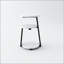 Petite table d'appoint ronde avec rangement à 3 niveaux - Table de chevet robuste en métal, compacte et polyvalente pour la chambre à coucher et le salon-86659912