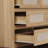 Bryheem 9-Drawer Dresser with Woven Rattan , 62.9"