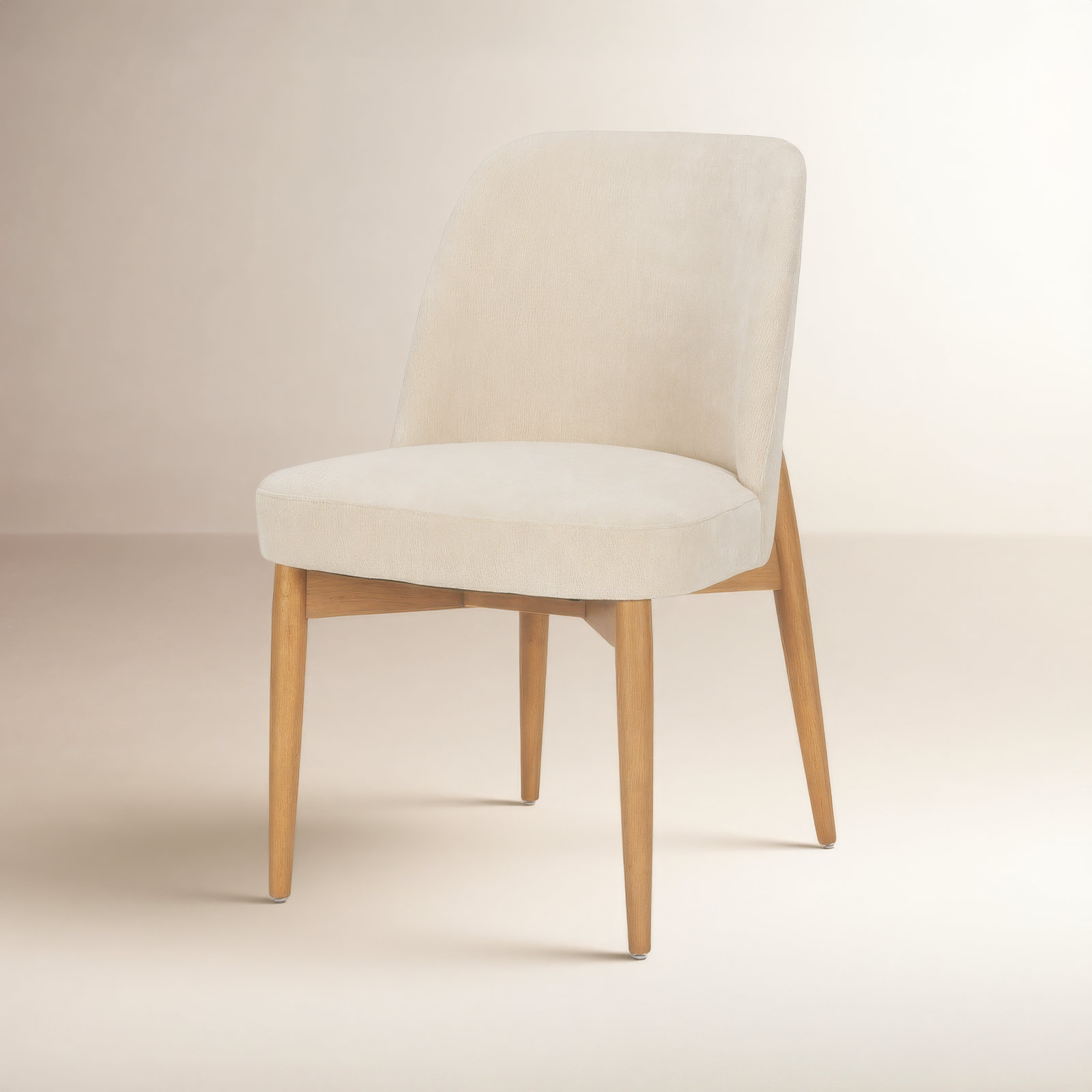 Bacco Dining Chair, Beige/Natural