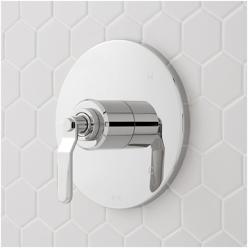 Gunther Pressure Balance Tub and Shower System - Chrome, Chrome