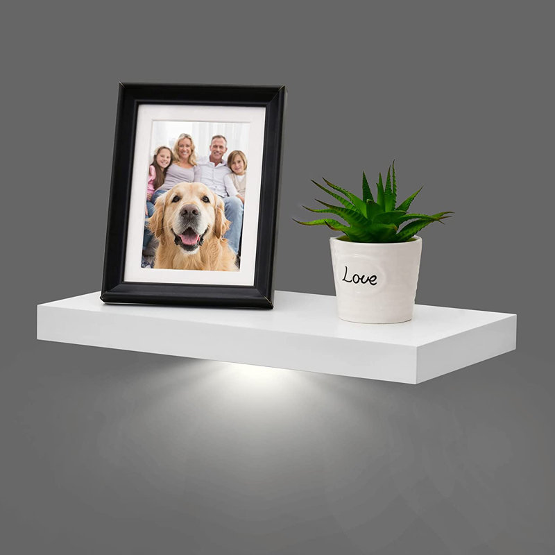Sluiter Floating Shelf, 1.2" H x 17" W x 7.5" D