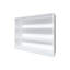 Armoire murale blanche pour l'organisation et le rangement de la cuisine - 30 po x 36 po x 12 po, panneau de particules, style moderne, convient aux épices, bols, bocaux de 30 po de hauteur x 36 po de largeur, 12 po de profondeur, se range parfaitement-213950106