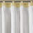 Embroidered Window Valance Yellow 50x18"-118743567