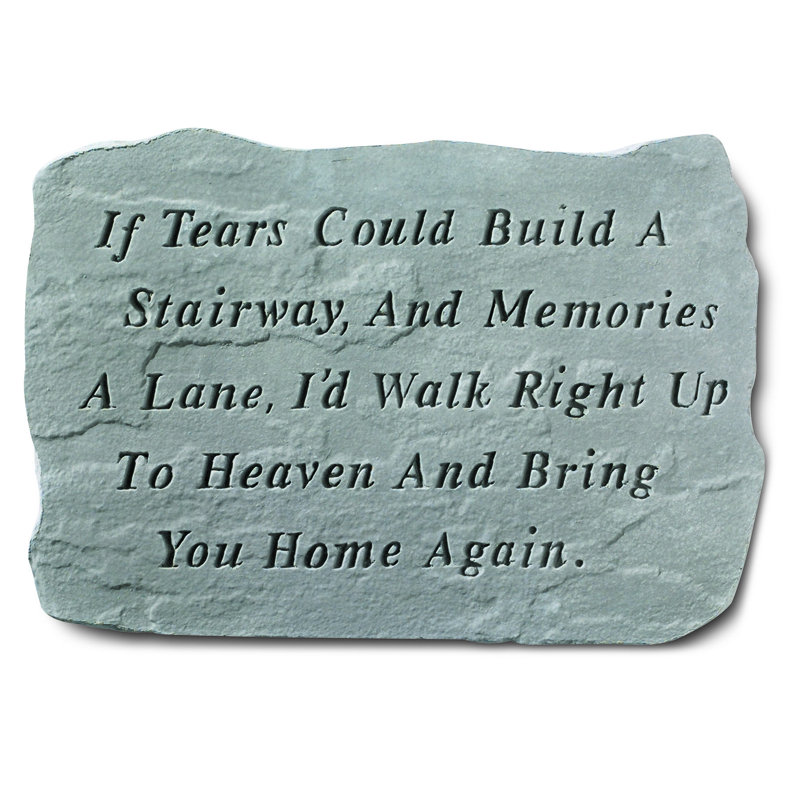Concrete Religious & Spiritual Memorial Plaque/Stone