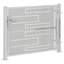 Barrière argentée en acier inoxydable-115354657