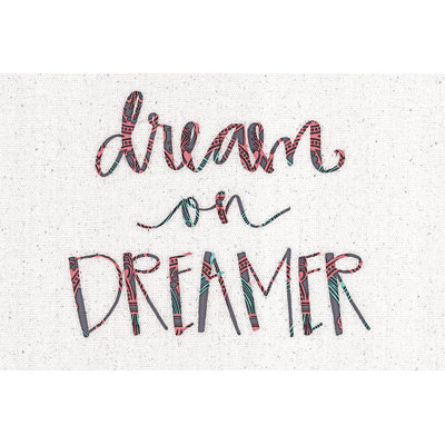 Dream On Dreamer - Wrapped Canvas Print