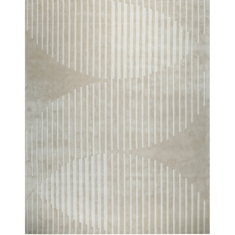 Hand Tufted Wool Area Rug, 8' x 10'