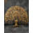 Handmade 56-Inch Super Large Brass Bodhi Tree Wall Hanging – Golden Symbolic Statement Art for Meditation, Luxury Home, and Offices