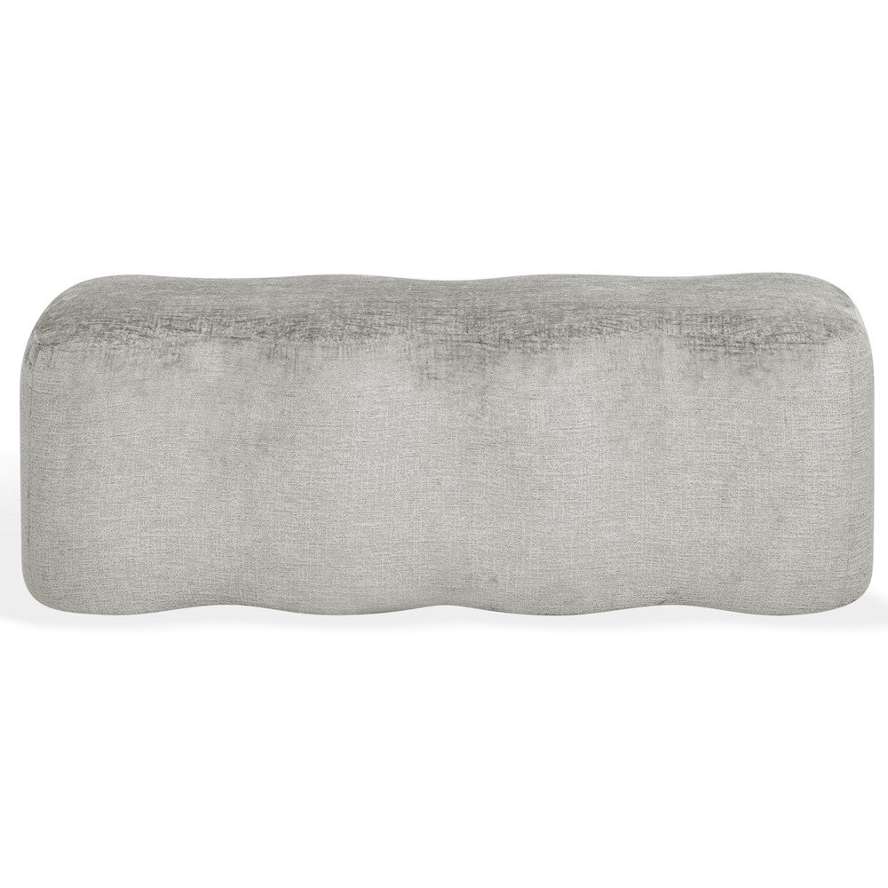 Sellma 48" Bedroom Bench, Light Brown Chenille