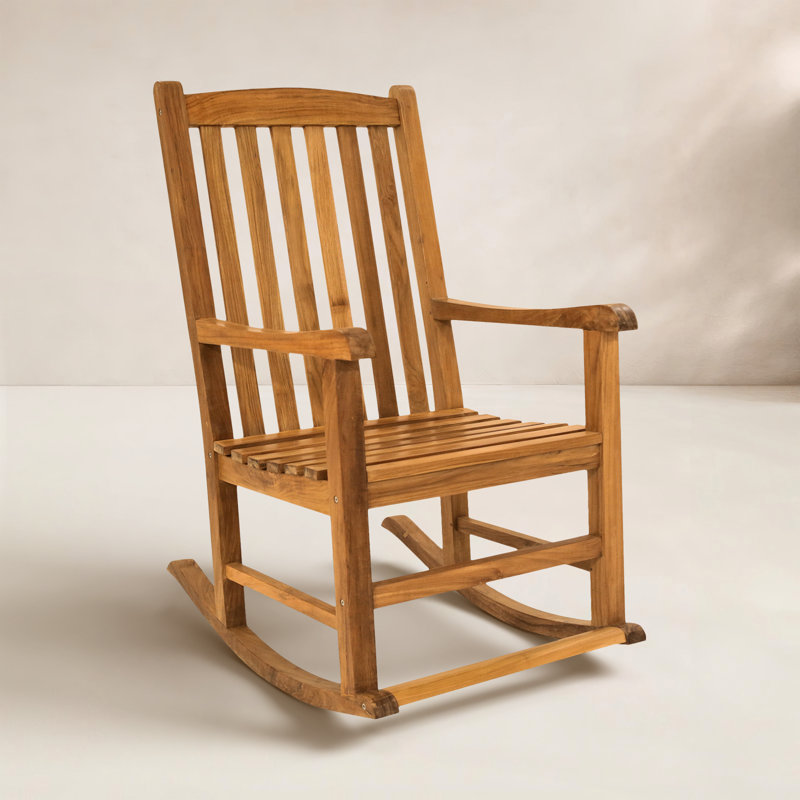 Teak Outdoor Rocker Chair