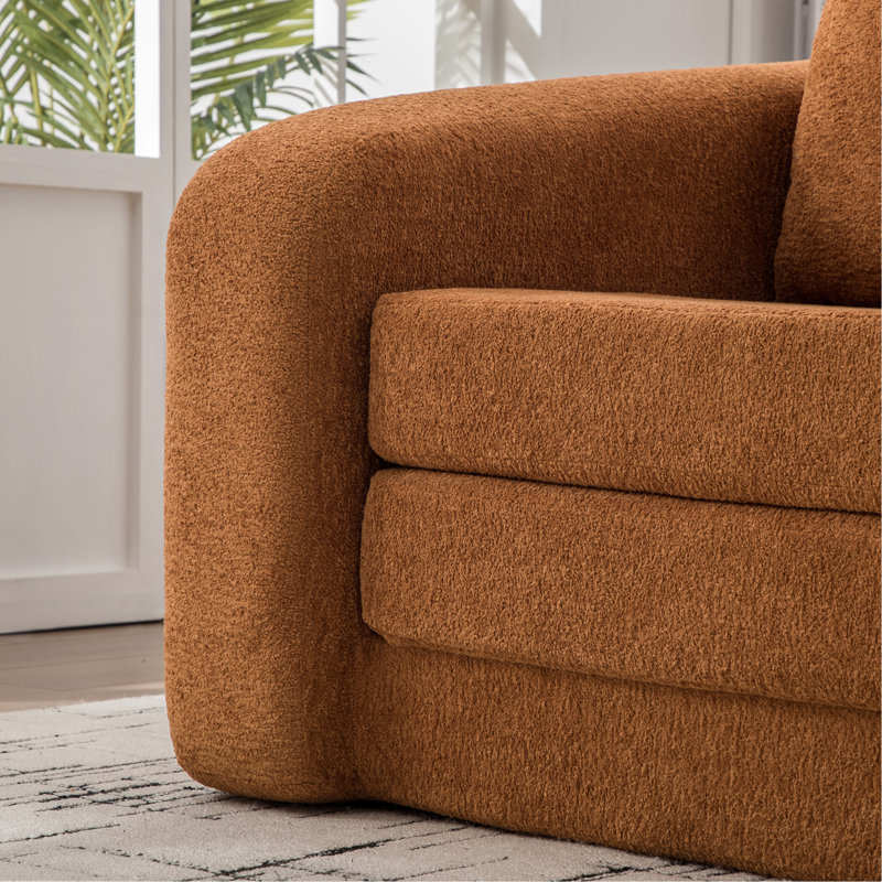 Upholstered 29.37 " Fabric Sofa Bed