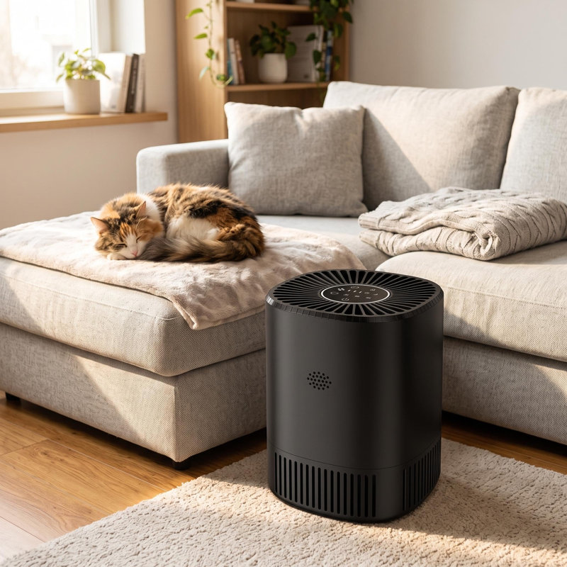 Air Purifier for Home – For Large Rooms up to 120 m², Eliminates Allergens, Odors, and Pet Hair, Efficient Filter, Fresh Air