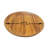 11" Round Wood Serving Plates 