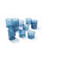 Ensemble de 12 verres empilables bleus-115678258