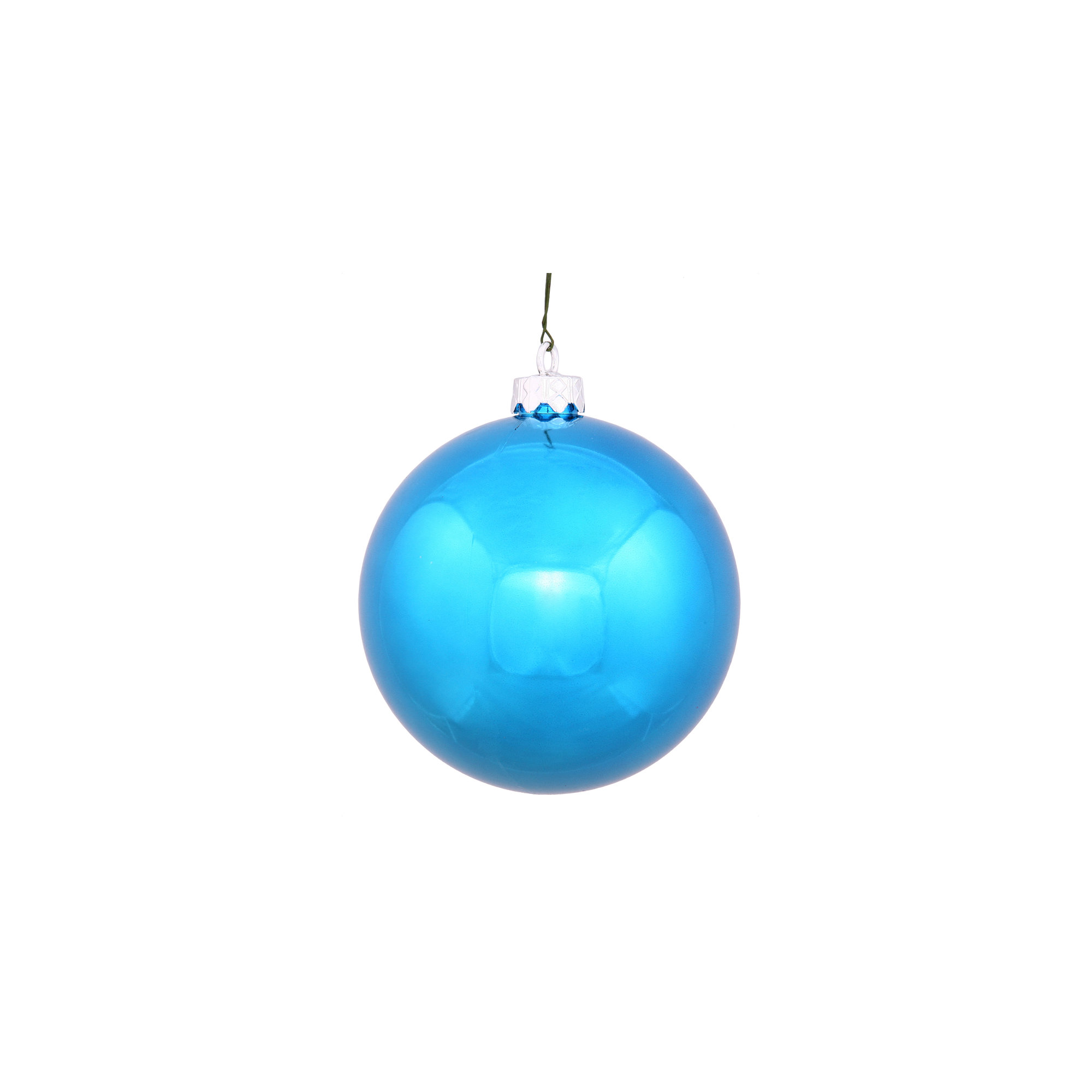 Holiday Décor Ball Ornament, Turquoise