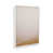 Opaque White Floater Framed selected