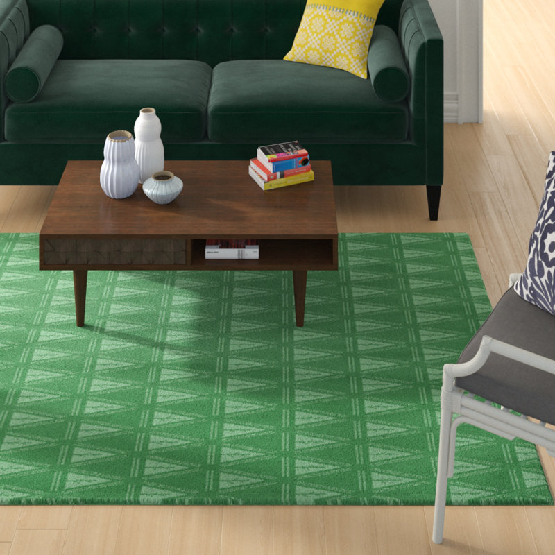 Tapis de l’arbre minimaliste Barbra, Rectangle 5 pi x 7 pi