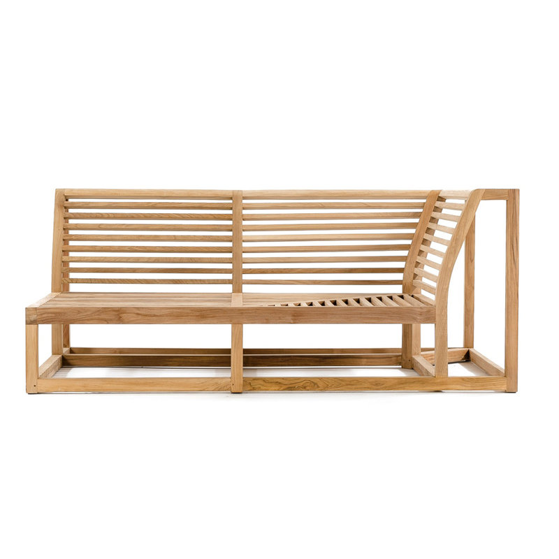 Outdoor 4 - Piece Teak Conversation Set