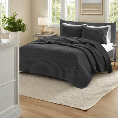 Ensemble de literie réversible en microfibre simple TG, maison de campagne moderne