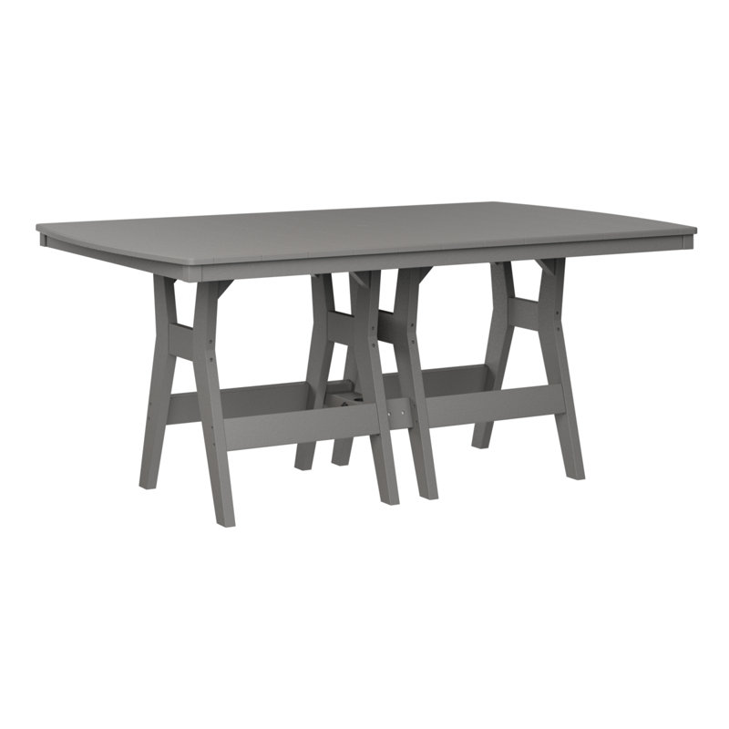 Harbor Outdoor Bar Table, Light Gray