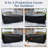 Weatherproof Patio Sofa Cover with Breathable, Durable Water-Resistant PVC Protection, Adjustable Elastic Hem, Click-Close Straps and Air Holes