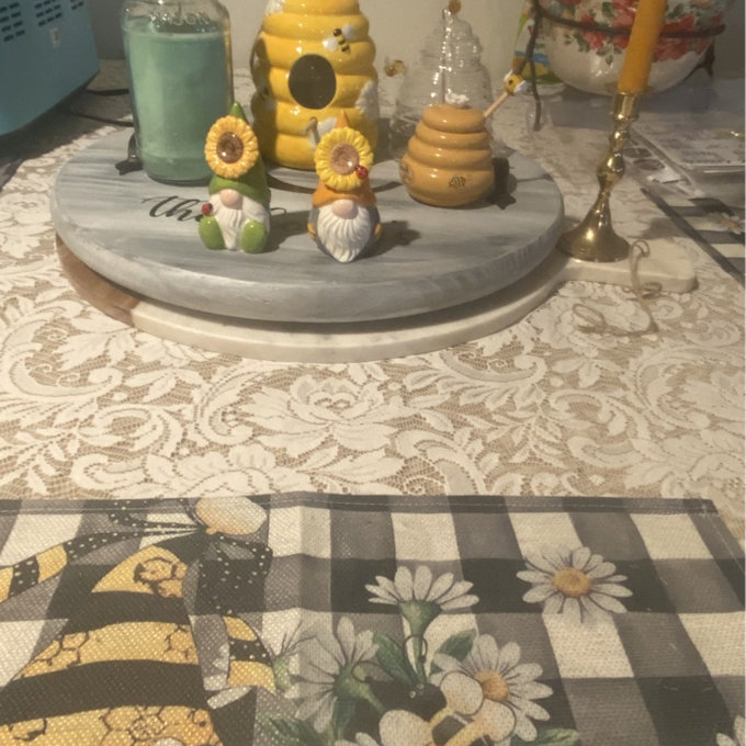 Sunflower Gnome Salt And Pepper Shaker Set