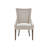 Set Of Two Dining Chairs With Soft Upholstery And Sturdy Construction