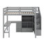 Lit mezzanine double avec bureau et tiroirs-650981458