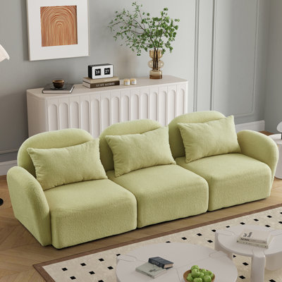 Misue 93.85'' Reception Sofa