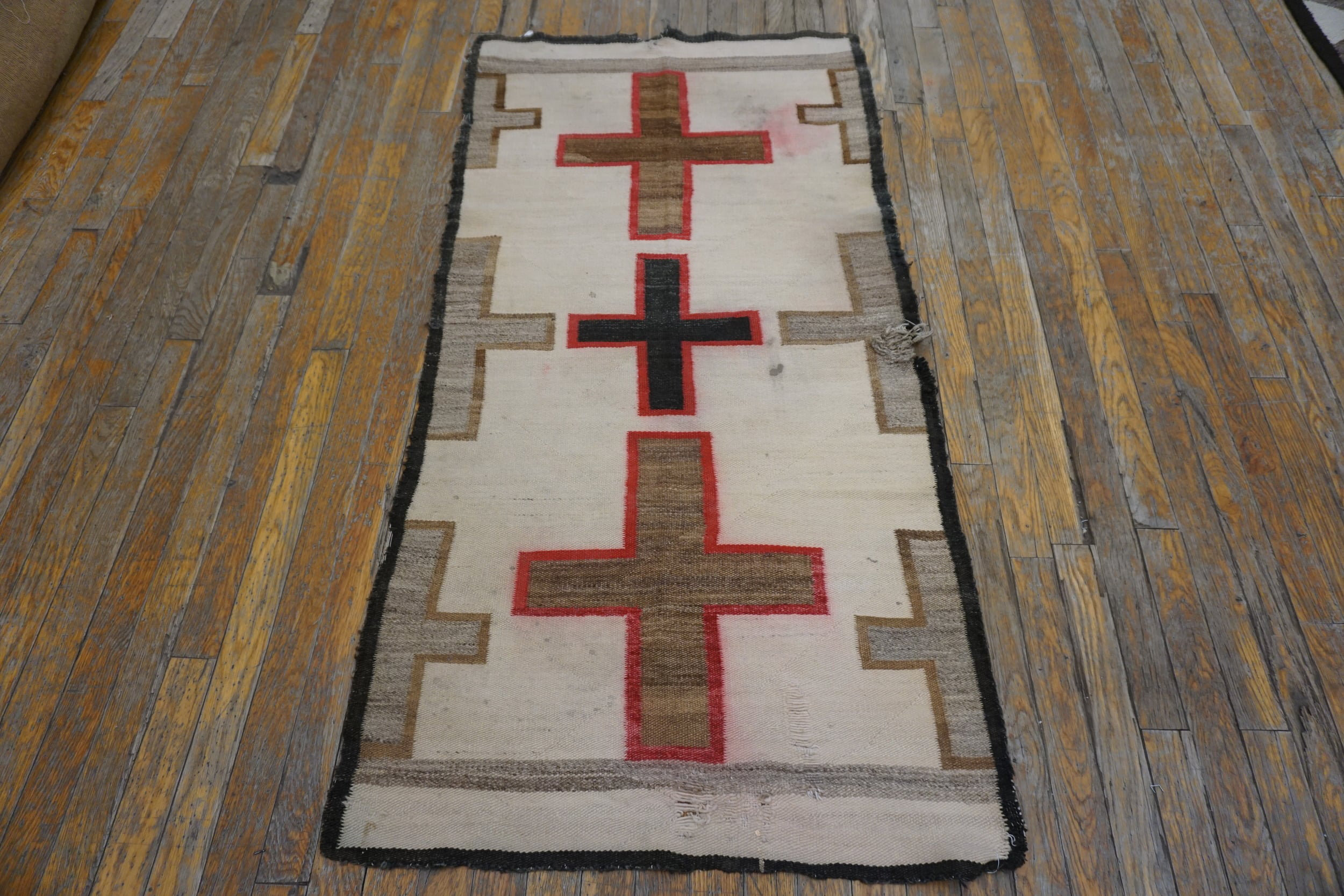 Wayfair Native Rugs The New England Collection Antique Navajo Geometric Native American ...