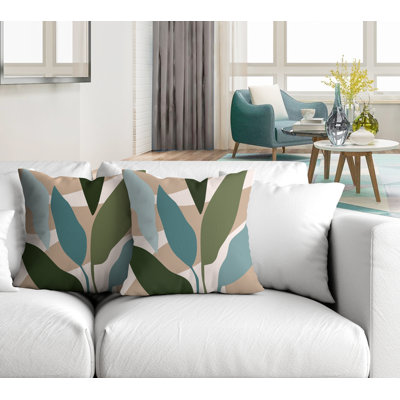 Jeté carré en polyester / mélange de polyester intérieur / extérieur