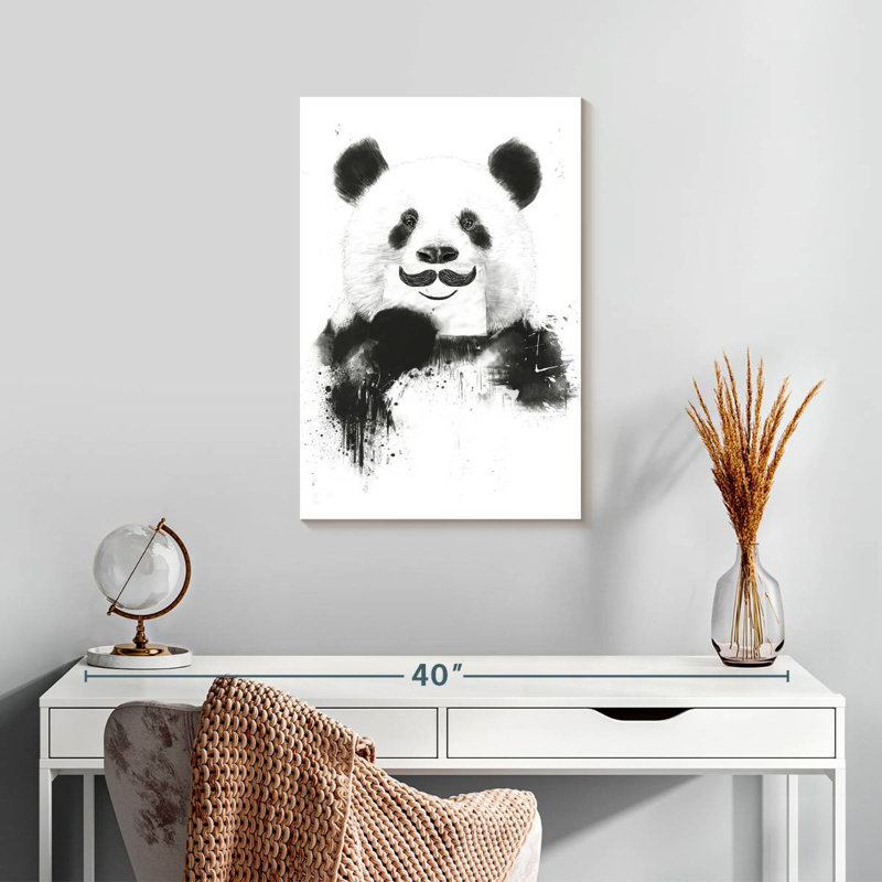 Brampt Funny Panda, 24" H x 16" W