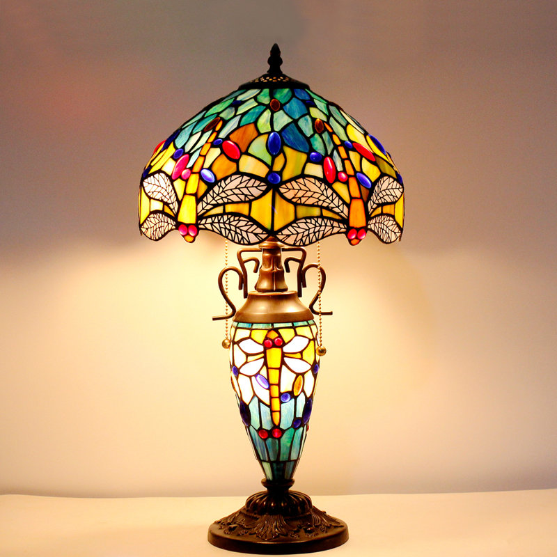 Alfie-Lee Metal Lamp, 22" H x 12" W x 12" D