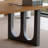 Walnut Rectangular Solid Wood desks-108230111