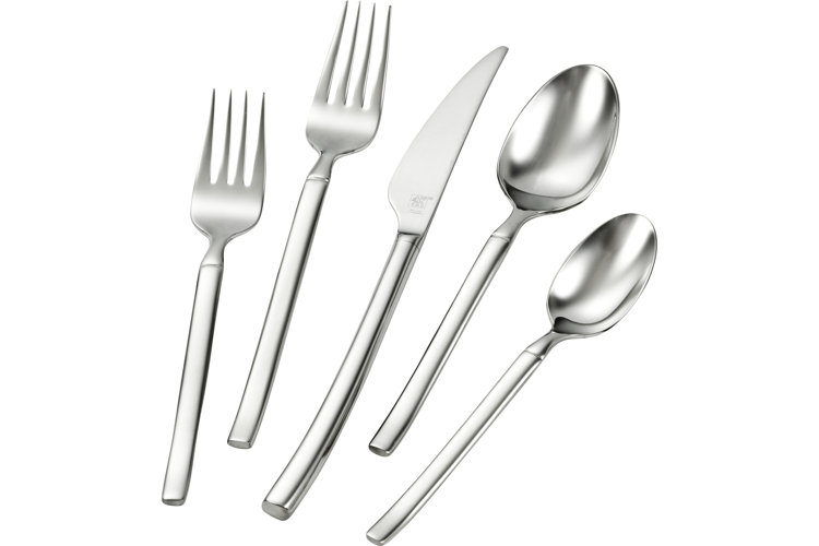 10-Piece Toddler Utensils Kids Stainless Steel Silverware Set Safe Forks  and Spo