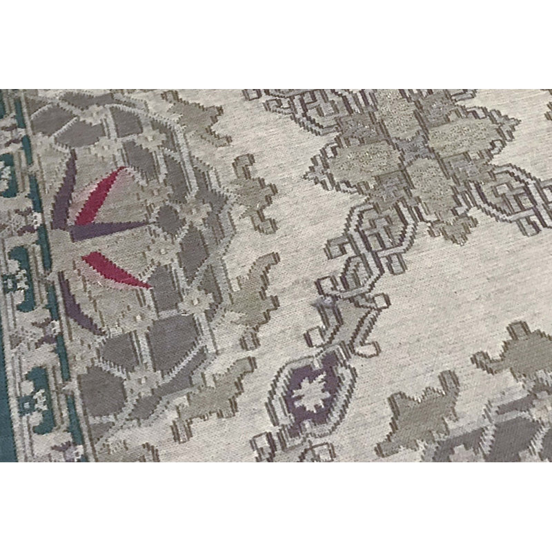 Tapis brun clair de haute qualité noué à la main