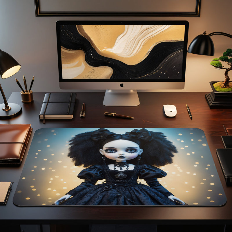 Polyester Desk Pad, 23.6x13.8