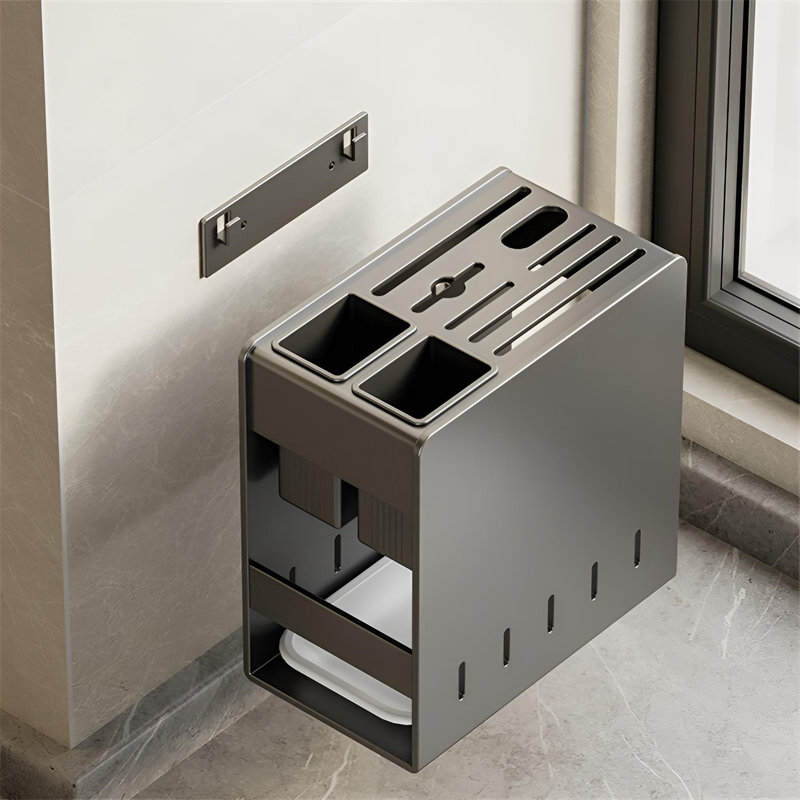 LIYONG 9 Slot Universal Knife Block