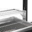 Barbecue argentin noir au charbon de bois Santa Maria avec briques réfractaires, cuisson au feu de bois Gadocho Asado pour l'extérieur