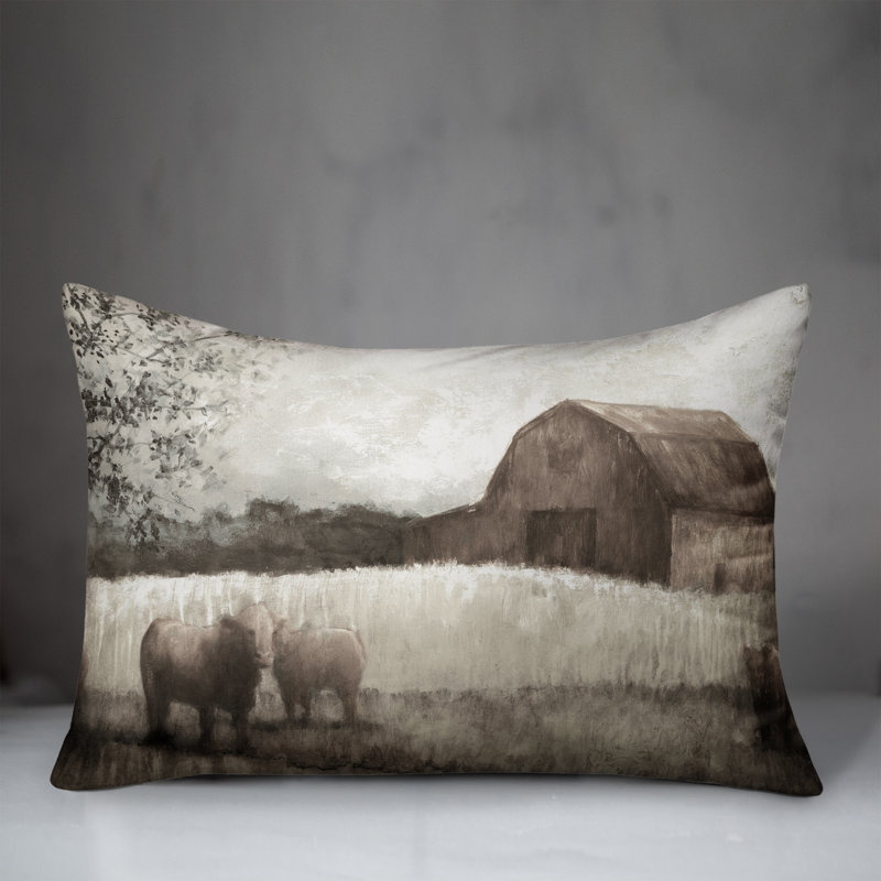 Plaid Throw Pillow