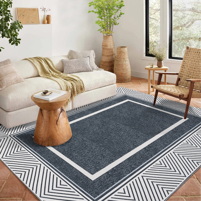Einir Washable Rug, Rectangle 8' x 10'